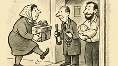 Joks: Haimam piedzimst dēls, viņš aicina viesus...