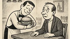 Anekdots: Viesmīli, atnesiet sviestmaizi ar mīlestību!