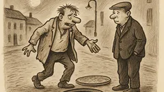 Joks: Plencis stāsta draugam par nakts piedzīvojumu