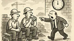 Anekdote: Divi vīri paņem pārtraukumu