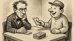 Anekdots: Lepns ģēnijs ar muļķi sader