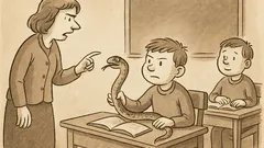 Anekdots: Skolotāja liek atnest runājošu dzīvnieku