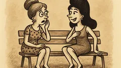 Joks: Divas fifas sēž un pļāpā...