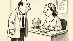 Joks: Labdien, vai šeit ir ekstrasens?