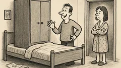 Joks: Skaties, mīļā, saliku IKEA gultu!