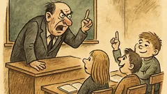 Anekdots: Matemātikas stundā saniknots skolotājs saka…