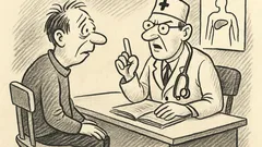 Joks: Dakter, man ir bail...