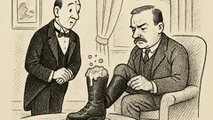 Anekdote: Berimor, kas žļurkst manā zābakā?