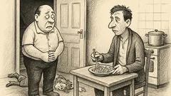 Anekdots: Nomirst Bulas sievasmāte, atnāk Štruls…