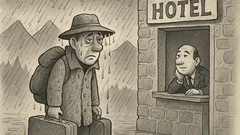 Joks: Jonass aizbrauc atvaļinājumā uz kalniem