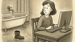 Anekdote: Viņa atvēra krānu un...