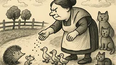 Joks: Šī daļiņa ezītim,