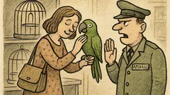 Joks: Elīna veikalā mīļo papagaili…