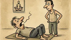 Joks: Pirmoreiz jogā gandrīz atdevu galus...