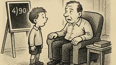 Anekdots: Bulītis saka tētim par dalāmo