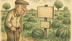 Joks: Bulam bija arbūzu dārzs…