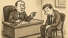 Anekdots: Priekšnieks pasauc mani kabinetā…