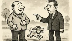 Joks: Mans suns mani sajūt no kilometra