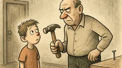 Anekdots: Tēvs sūta Jānīti pēc āmura