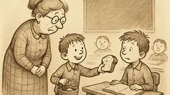 Joks: Skolotāja jautā Bulītim par dāsnumu