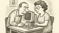 Joks: Vīrieši apgalvo, ka dators ir sieviete…