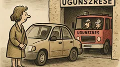 Joks: Mīļais, tev šķiet, ka es labi noparkoju?