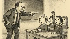 Anekdots: Matemātikas stundā nikns skolotājs saka...