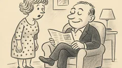 Anekdots: Sieva saka vīram — biju frizierī