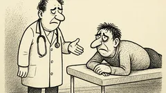 Joks: Kautrīgs pacients pie ārsta…