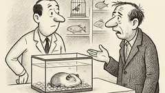 Joks: Nopirku jūrascūciņu akvārijam...