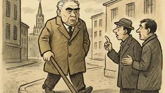 Anekdote: Brežņevs iznāk ar mietu ielā…