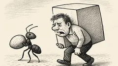 Anekdots: Cilvēks kā skudra pārnes 20×