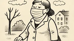 Joks: Daudzi cilvēki sākuši nēsāt sejas maskas