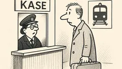 Anekdots: Dzelzceļa stacijā – cik maksā biļete?