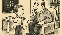 Anekdote: Dēls saka tēvam...