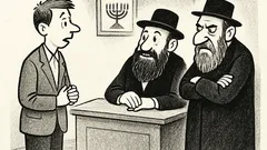Joks: Jauns ebrejs pie rabīna par kāzām