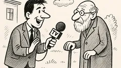 Joks: Žurnālists Ābramam sola televiktorīnas balvu