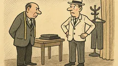 Joks: Klients pie drēbnieka pasūta bikses...