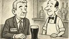 Joks: Ryanair direktors ieiet Dublinā viesnīcas bārā
