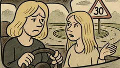 Anekdote: Divas blondīnes pēc eksāmena