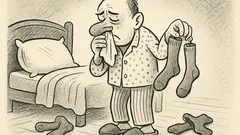 Joks: Vecpuisim piemetās pamatīgas iesnas bēdas sākas