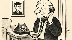 Joks: Haims zvana dēlam–studentam par eksāmenu