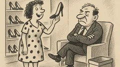 Joks: Mīļais, es atradu skaistas kurpes