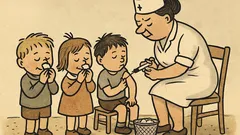 Anekdote: Bērnudārzā pēc potēm vatītes nesmet