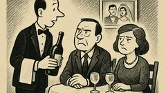 Joks: Viesmīl, vīnu kāzu gadadienai ieteiksiet?