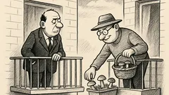 Joks: Rabinovič, stāsta, ka jūs esot sēņotājs