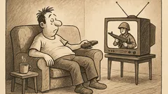 Joks: Karantīna ir dīvāna ekspertu militārās mācības