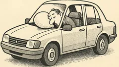 Joks: Mūsdienu automašīnā viss ir padomāts