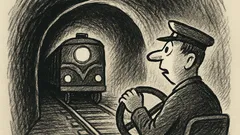 Joks: Pesimists redz tumšu tuneli...