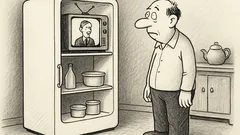 Anekdote: Kāpēc tu televizoru turi ledusskapī?